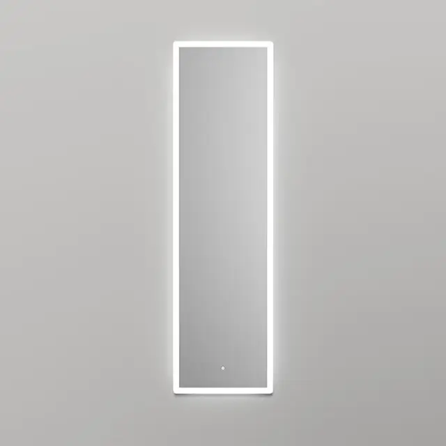 Salini Armonia Зеркало для ванны 45х158.5х2.5см., фоновая и фронтальная подсветка 3в1, сенсорный выключатель, крепления, без подогрева