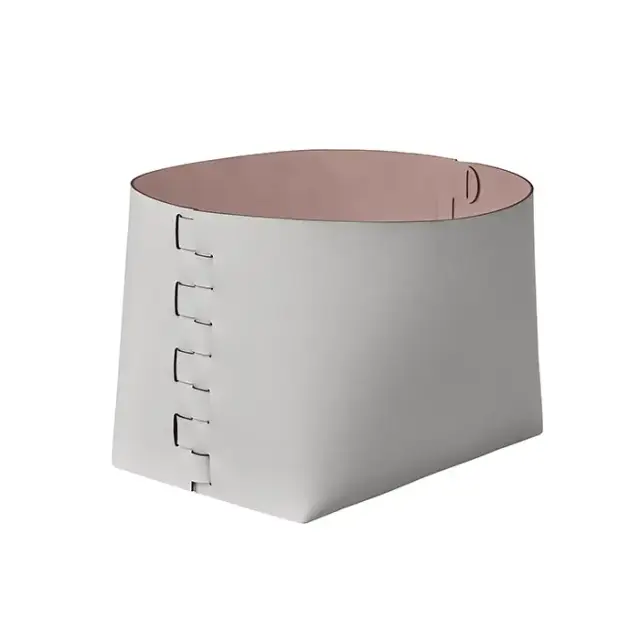 ADJ Корзина Helena, 35x30xH26 см., цвет: устричный/пепельная роза