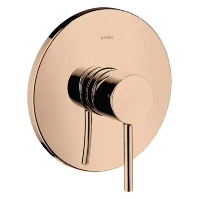 Axor Starck Смеситель для душа, встраиваемый, цвет: полированное красное золото