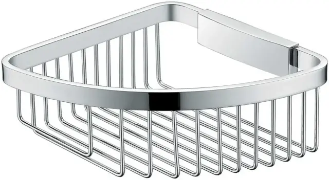 Colombo Angolari Полка для ванны 19х16x8см, угловая, цвет: хром