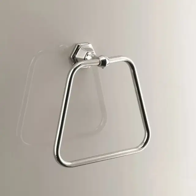 Devon&Devon Jubilee Полотенцедержатель кольцо, подвесной 20см., подвесной, цвет: никель блестящий