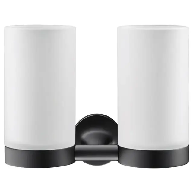 Duravit Starck T Стаканы, подвесныеч, цвет: черный матовый