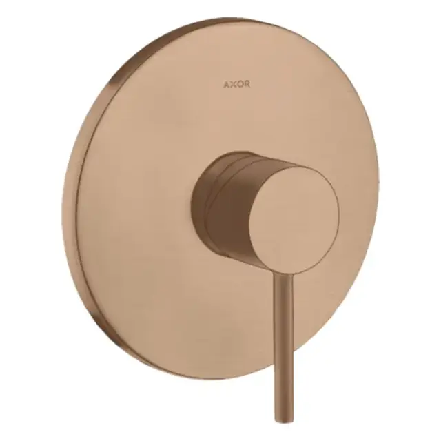 Axor Starck Смеситель для душа, встраиваемый, цвет: шлифованное красное золото