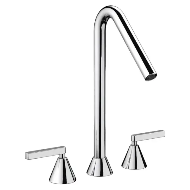 Nicolazzi Flag Смеситель для раковины, на 3 отв, h: 17см., цвет: хром