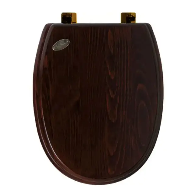 SIMAS Arcade Сиденье для унитаза, цвет дерево/бронза