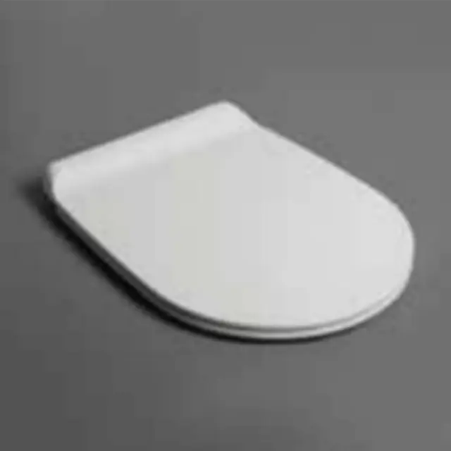 Simas Gambassi Сиденье для унитаза, микррлифт, цвет: белый/хром