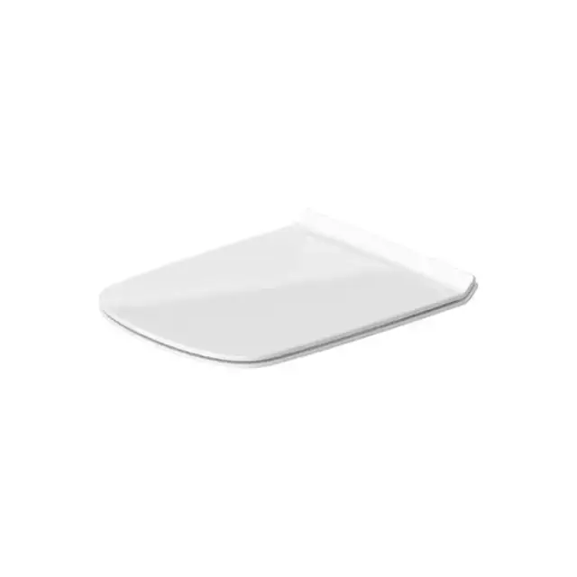 Duravit DuraStyle Сиденье для удлиненного унитаза, петли: нерж. сталь, с SoftClose, цвет: белый