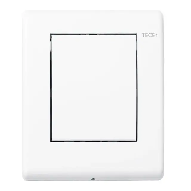 TECEplanus Панель смыва для писсуара с картириджем 100х120х12 мм, белый матовый