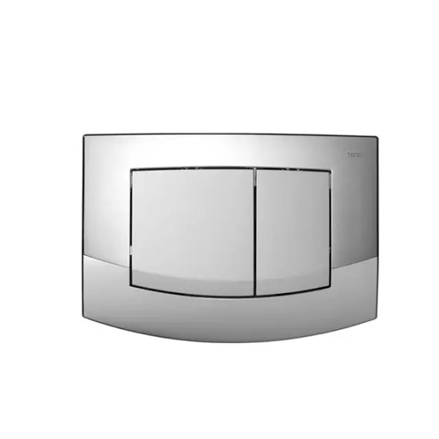 TECEambia Панель смыва с двумя клавишами, цвет: хром глянец/хром матовый