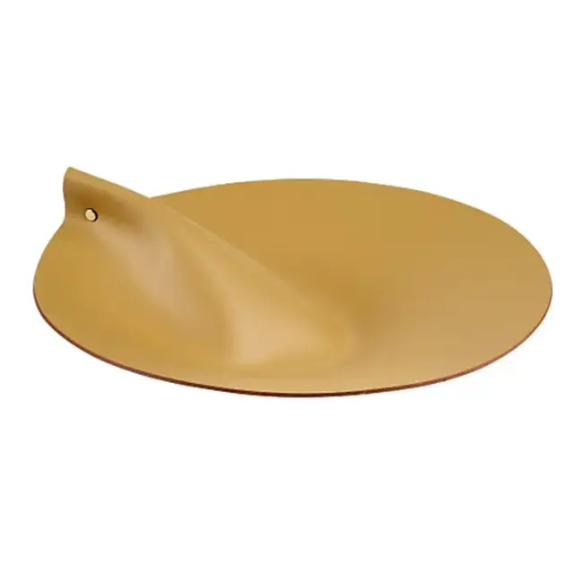 Colombo Adj Крышка для круглой корзины, D40 см, цвет: горчичный/оливковый