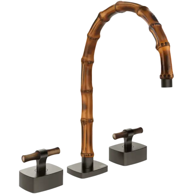 Смеситель для раковины Gessi Jacqueline 77217#707 цвет-Black Metal Brushed PVD