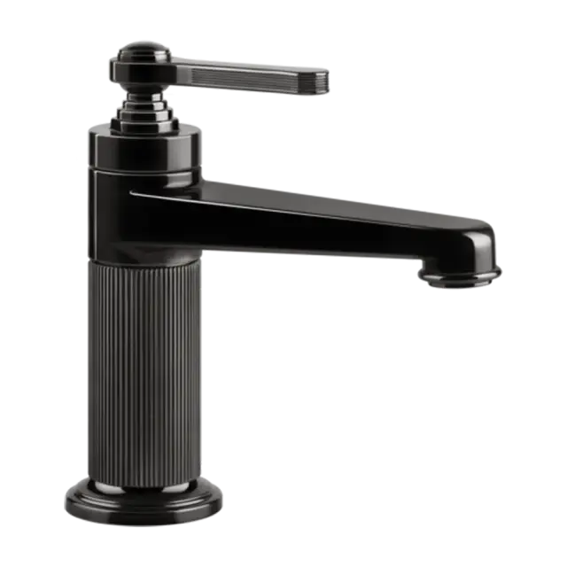 Смеситель для раковины Gessi VENTI20 65002#706 Black Metal PVD