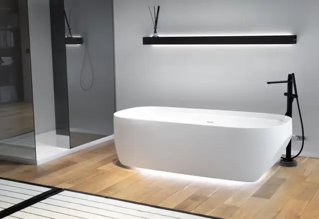 Ванна Antonio Lupi Sled SLED+LED Flumood Bianco