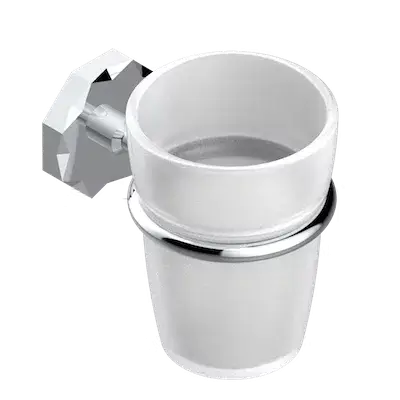 Стакан THG Nihal porcelaine U2N.G02.536 хром/золото