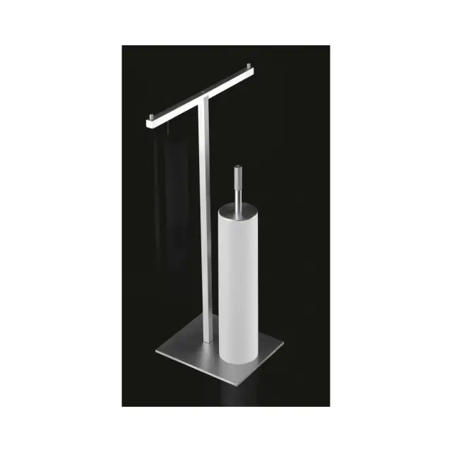 Ершик туалетный Antonio Lupi Just JUST106 сатинированная нержавеющая сталь/белый