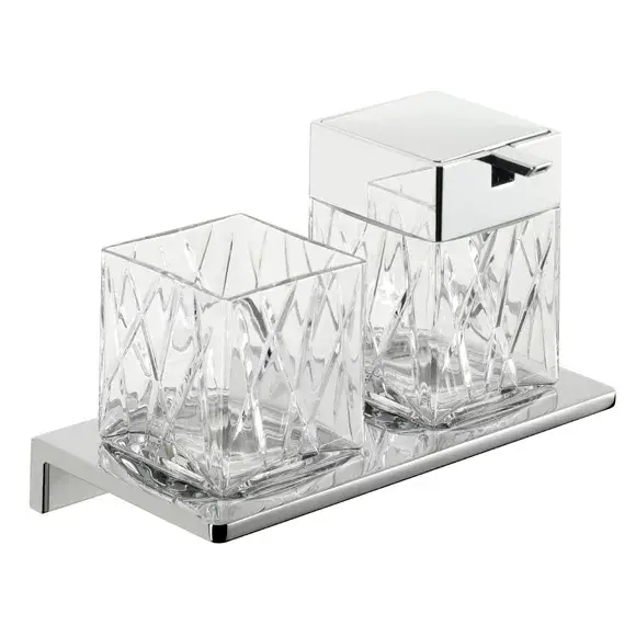 Аксессуар для ванной EMCO Emcoasio 1331 204 01 хром / хрусталь (узор - version 1)