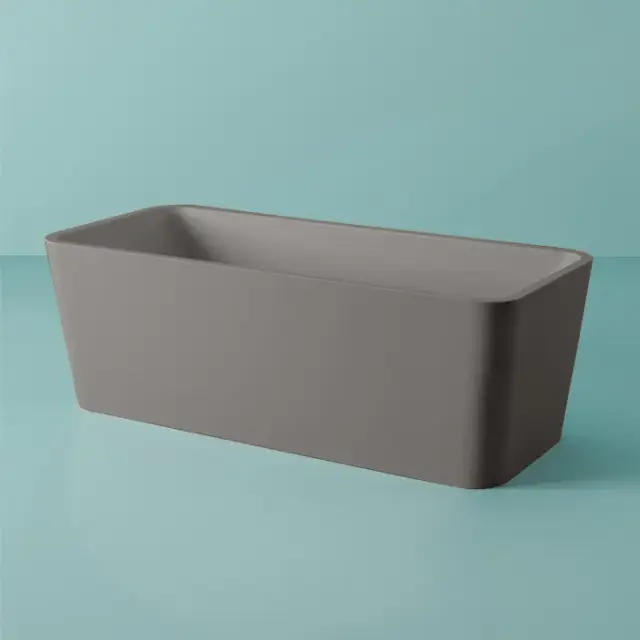 Ванна Art Ceram Square ACW004.15 grigio oliva opaco
