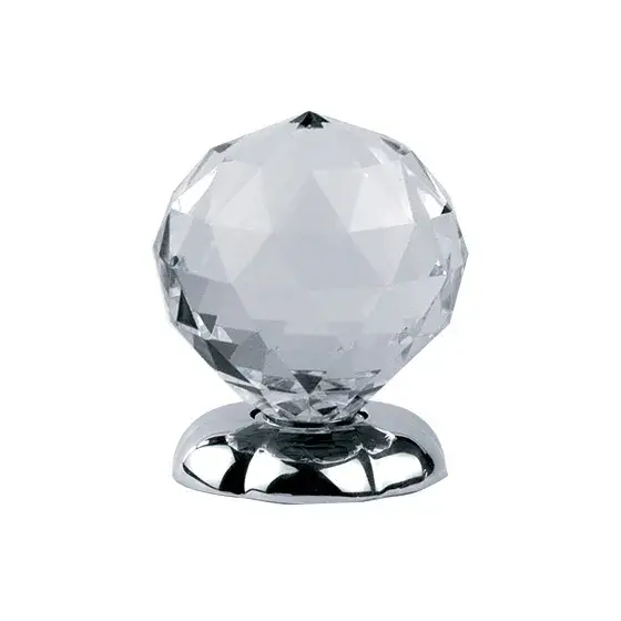 Вентиль Jorger FLORALE CRYSTAL 600.10.340.000-11 хром, хрусталь прозрачный