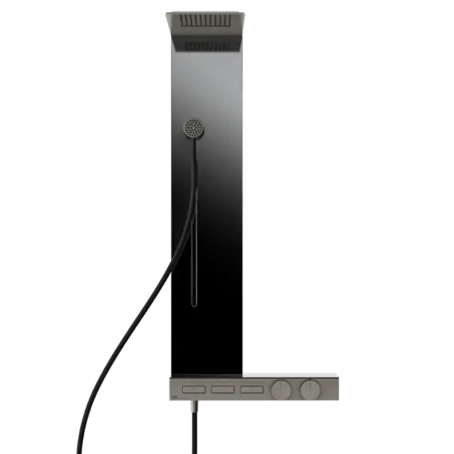 Душевая панель Gessi HI-FI COLUMN 63041#149 FINOX BRUSHED NICKEL