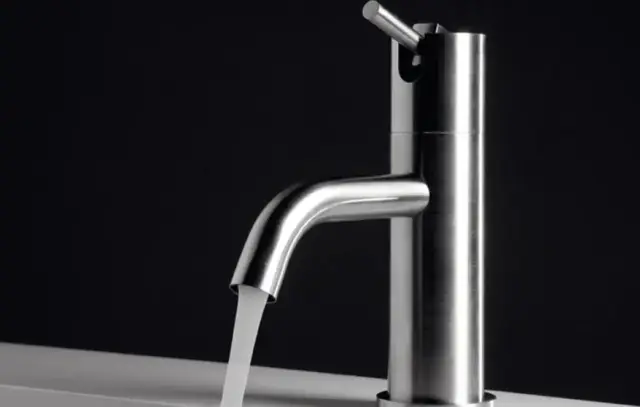 Смеситель для раковины Antonio Lupi Ayati AY302LU сталь полированная