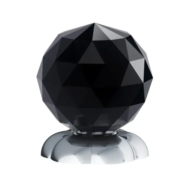 Вентиль Jorger FLORALE CRYSTAL 600.10.340.020-12 золото, чёрный хрусталь