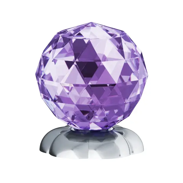 Вентиль Jorger FLORALE CRYSTAL 600.10.340.035-17 серебряный никель, аметист