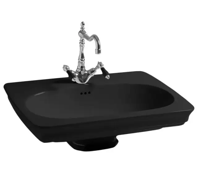 Раковина Art Ceram CIVITAS CIL001.03;00 черный блестящий