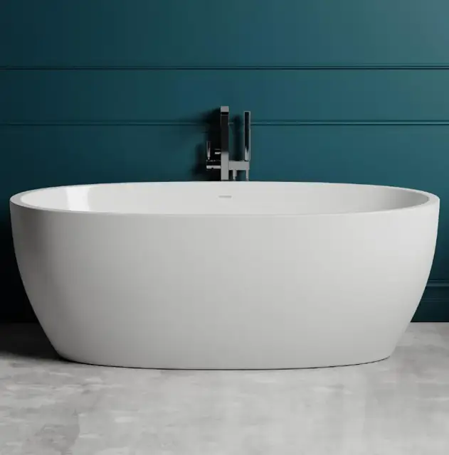 Ванна SALINI LUCE 100111G S-Sense глянцевый белый/дон.клап. Up&Down белый