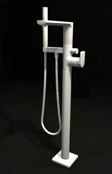 Смеситель для ванны VILLEROY&BOCH Cult 25.963.960.10 белый матовый