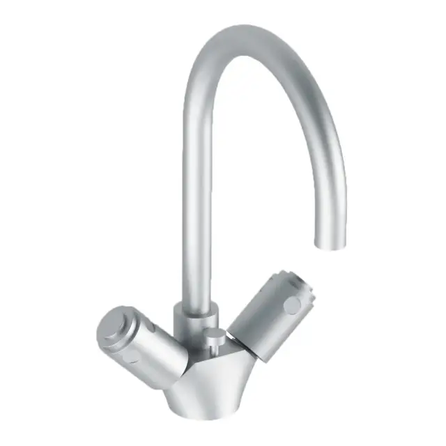 Смеситель для раковины Cristal&Bronze ALLIANCE C29-B2-1101 velvet chrome