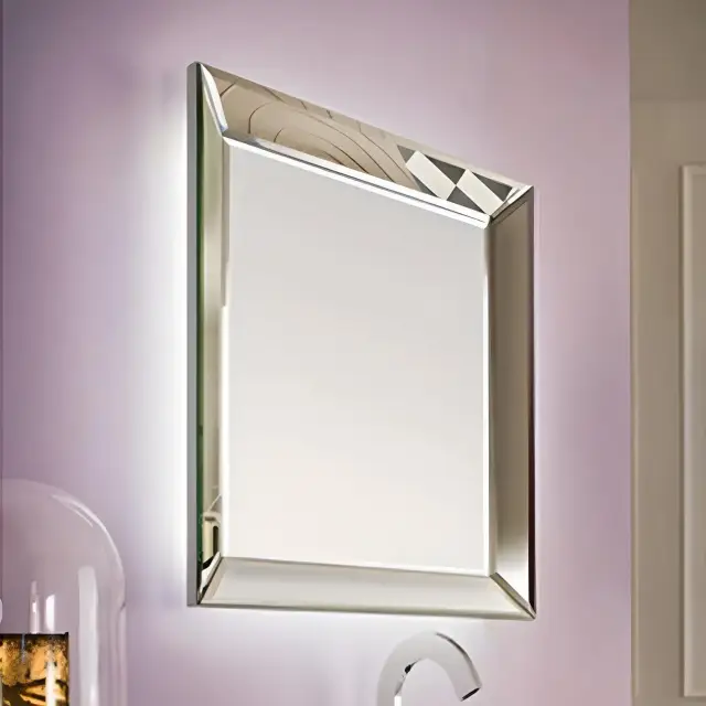 Зеркало для ванной Arbi TRAY S138 led алюминий