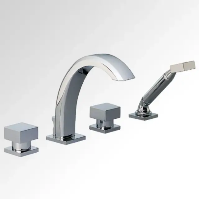 Смеситель для ванны THG Cubica G79.A02.112BG Хром