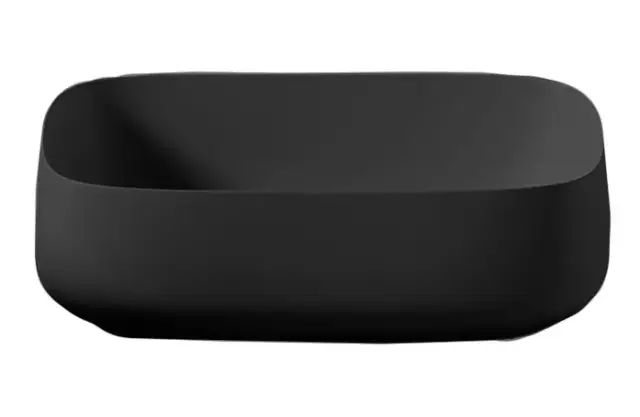 Раковина Art Ceram COGNAC QUADRO 56 COL009.17;00 черный матовый