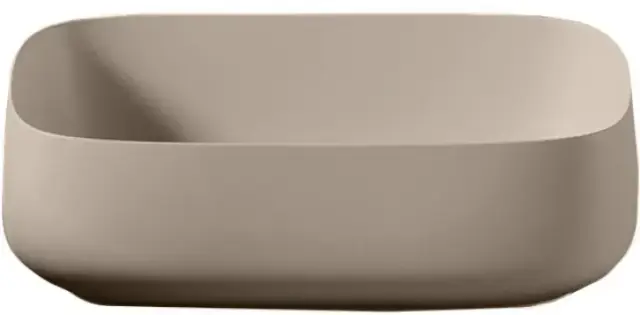 Раковина Art Ceram COGNAC QUADRO 56 COL009.41;00 marrone matera opaco