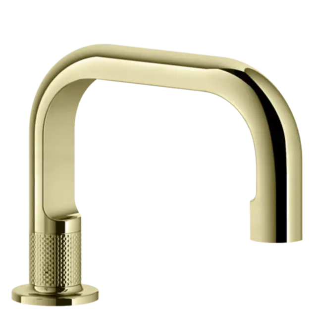 Излив Gessi INCISO 58091#710 цвет-латунь PVD