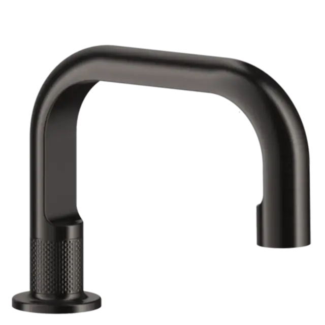 Излив Gessi INCISO 58091#707 Black Metal Brushed PVD