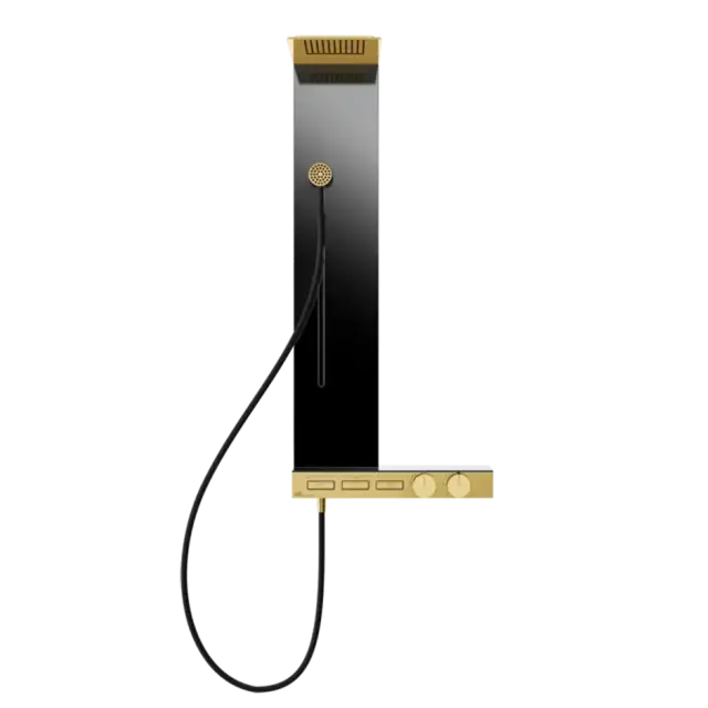 Душевая панель Gessi HI-FI COLUMN 63041#246 золото PVD