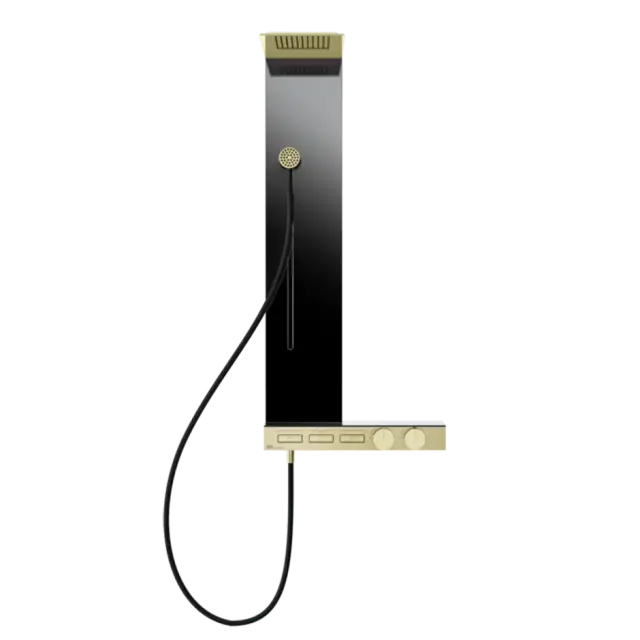 Душевая панель Gessi HI-FI COLUMN 63041#710 цвет-латунь PVD