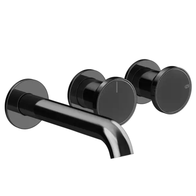 Смеситель для ванны Gessi ORIGINI 66042#706 Black Metal PVD