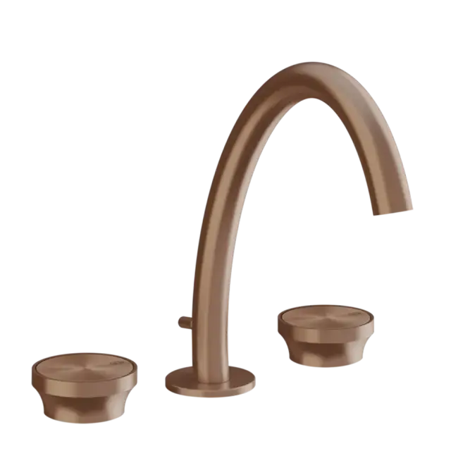 Смеситель для раковины Gessi ORIGINI 66013#708 браш.Медный PVD