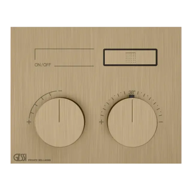 Термостат Gessi HI-FI 63002#726 Warm Bronze Brushed PVD