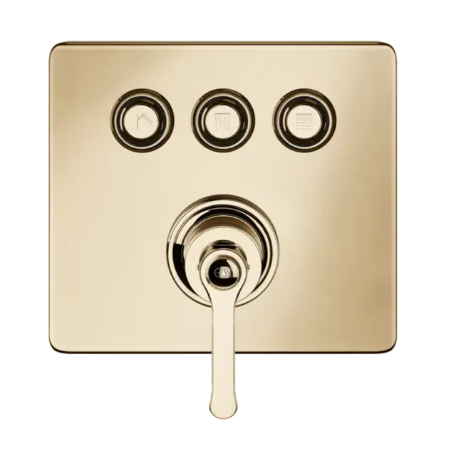 Смеситель для душа Gessi HI-FI ECLECTIC 65244#735 Warm Bronze PVD