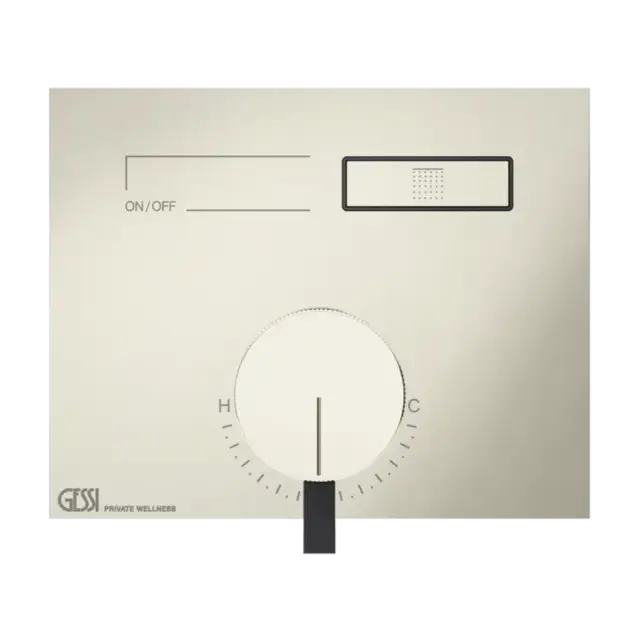 Смеситель для душа Gessi HI-FI MIXER 63061#720 NICKEL PVD