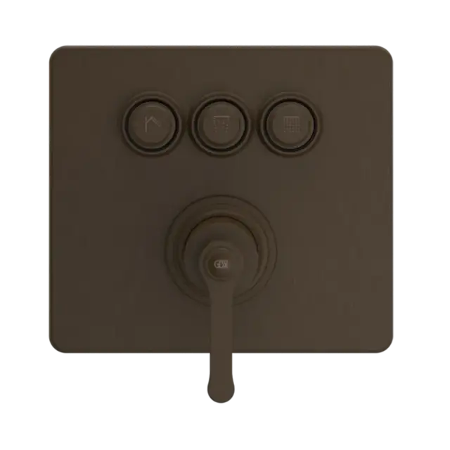 Смеситель для душа Gessi HI-FI ECLECTIC 65244#845 темная бронза