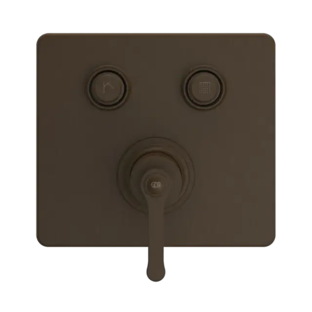 Смеситель для душа Gessi HI-FI ECLECTIC 65242#845 темная бронза