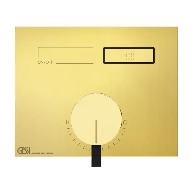 Смеситель для душа Gessi HI-FI MIXER 63061#246 золото PVD