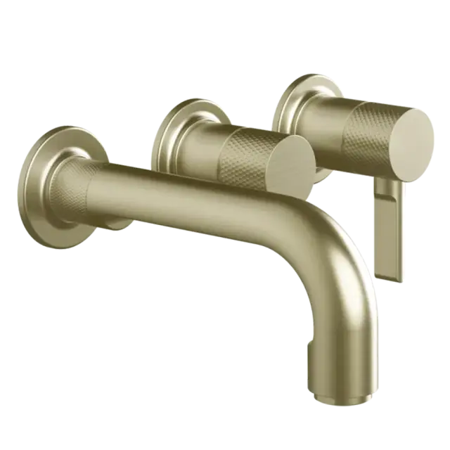 Смеситель для ванны Gessi INCISO 58342#727 цвет-браш.латунь PVD