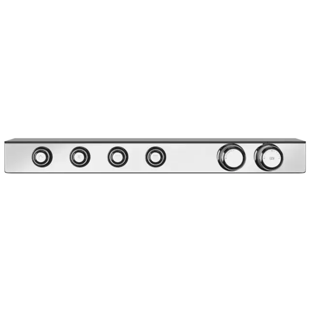 Термостат Gessi HI-FI ECLECTIC 65256#031 хром, полочка-черное стекло