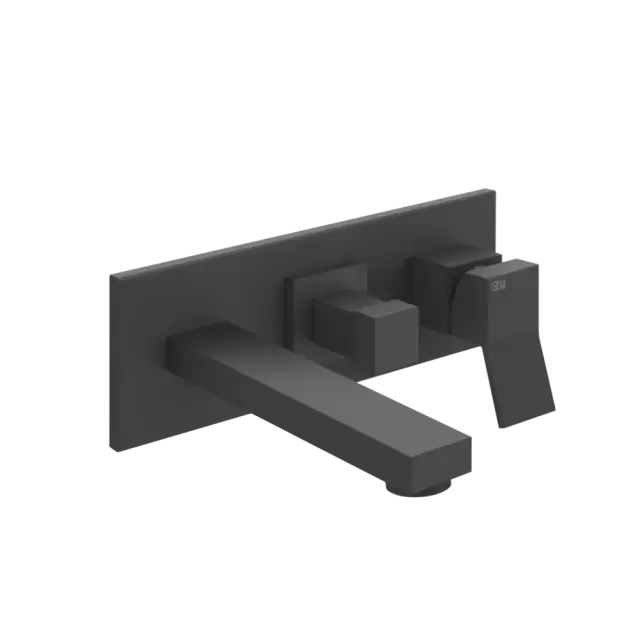 Смеситель для ванны Gessi Rettangolo 53136#299 Цвет Black XL