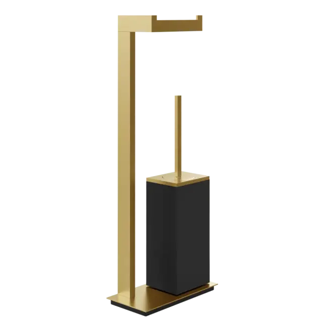 Стойка комбинированная Gessi INVERSO 20934#087 цвет-черный/Gold Brushed CCP